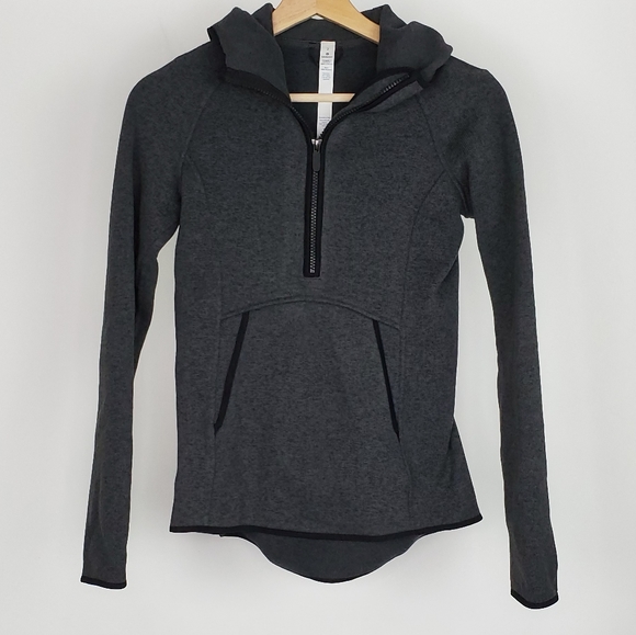 lululemon athletica Jackets & Blazers - Lululemon Fleece and Thank You Pullover Size 2